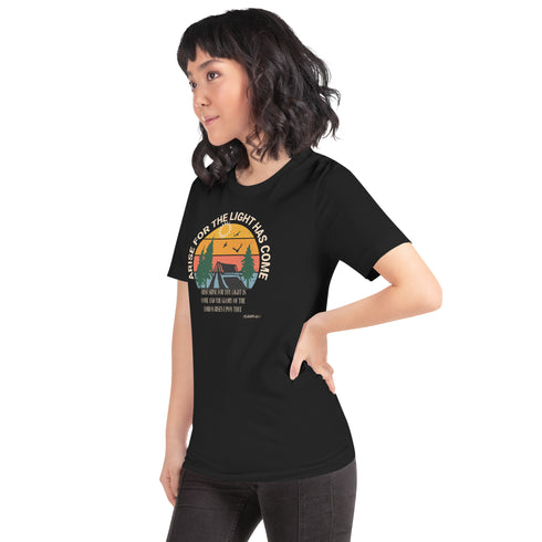 Arise for The Light Christian Bible Verse T-Shirt